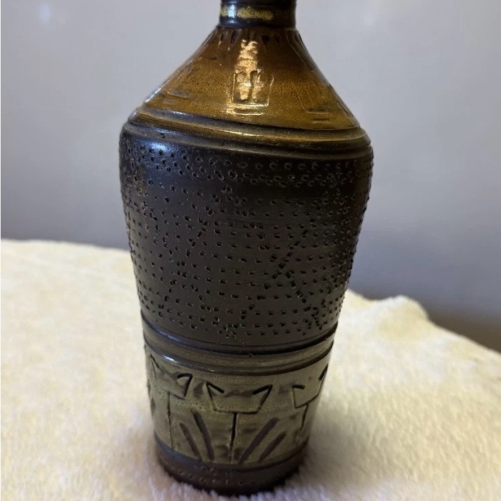 Vintage ~ Vase ~ Italian Pottery ~ 1950s ~ Mid-Century ~ Made In Italy - Picture 10 of 16